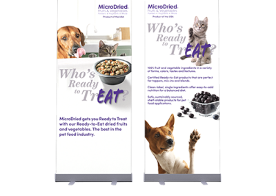 MicroDried tradeshow support