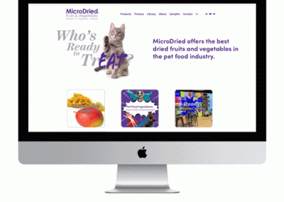 MicroDried website and content