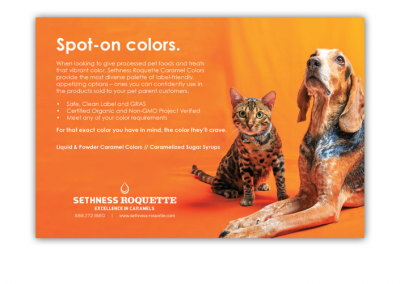 Sethness Roquette print advertising